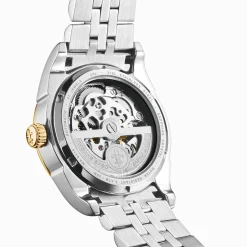 Shop Automatikuhr mit 36 mm und Lilienemblem in Bicolour Damen Uhren|Damenuhren